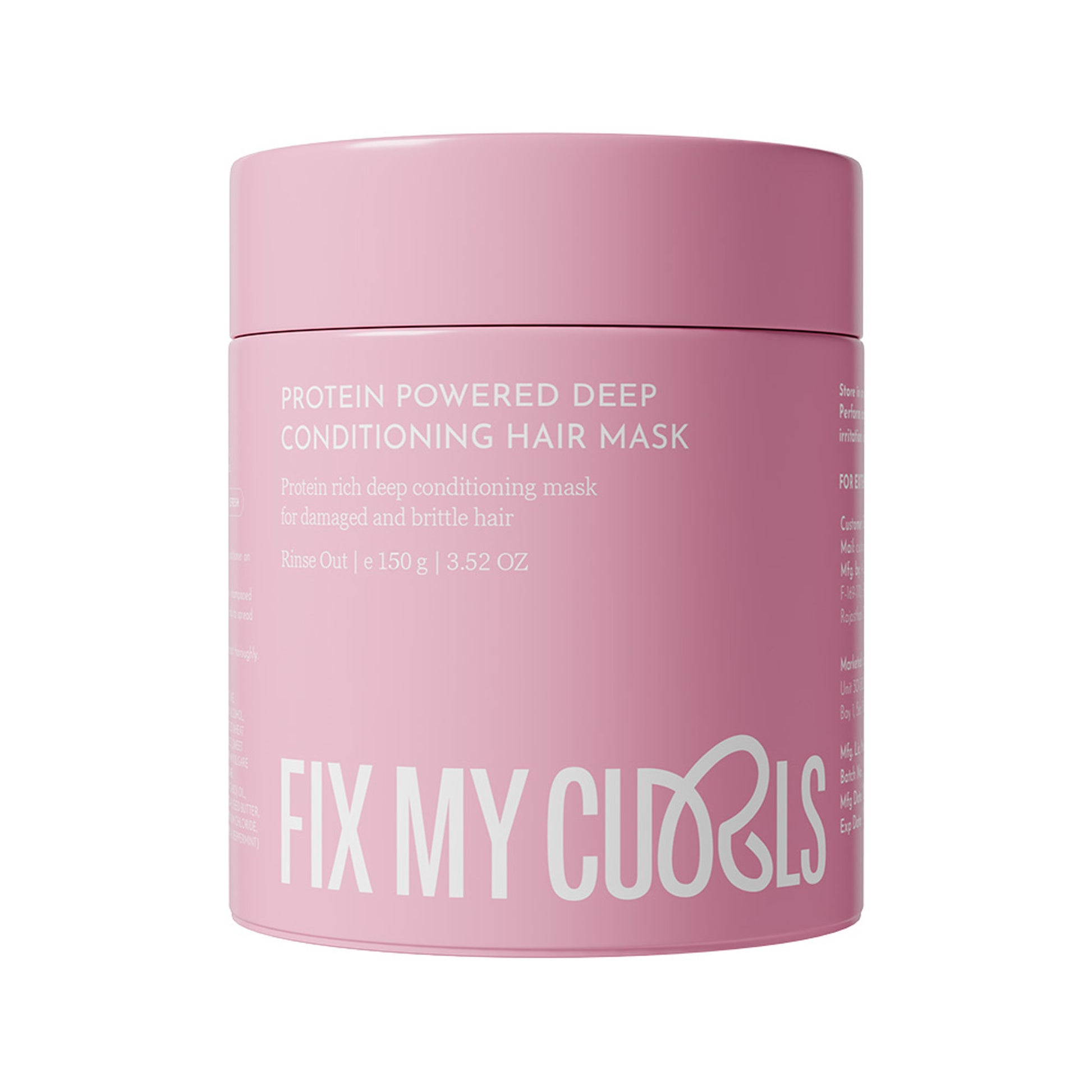 Fix My Curls Protein Powered Deep Conditioning Hair Mask