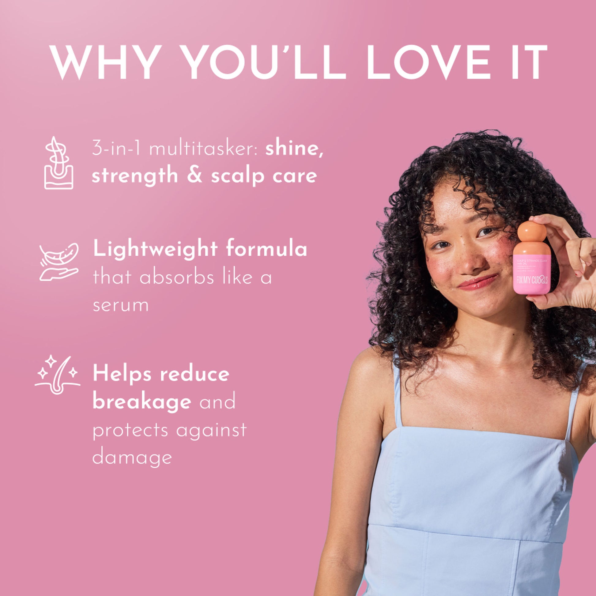 Fix My Curls Scalp & Strands Elixir Hair Oil