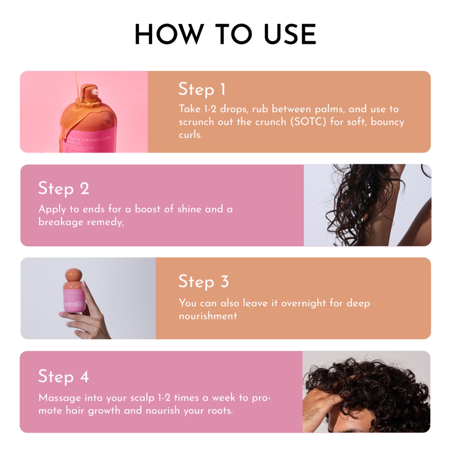 Fix My Curls Scalp & Strands Elixir Hair Oil