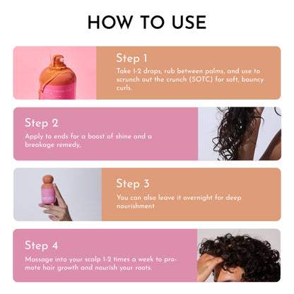 Fix My Curls Scalp & Strands Elixir Hair Oil
