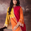 Dhiyona IE Embroidered Mandarin Collar Tunic With Trousers