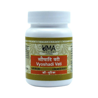 Uma Ayurveda Vyoshadi Vati Tablets