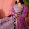 Dhiyona SN Women's Embroidered Zari Sequence Kurta With Trousers & Dupatta