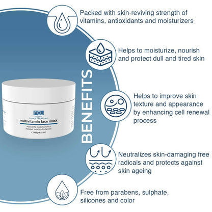FCL Multivitamin Face Mask for Youthful Glowing Skin - Indyancart