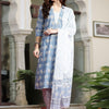 Indyancart IE Women Ethnic Motifs Printed Regular Pure Cotton Kurta with Trousers & With Dupatta