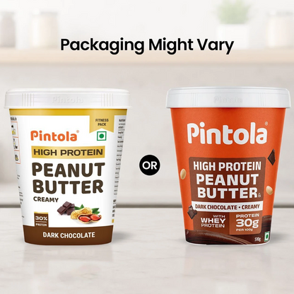 Pintola High Protein Dark Chocolate Creamy Peanut Butter