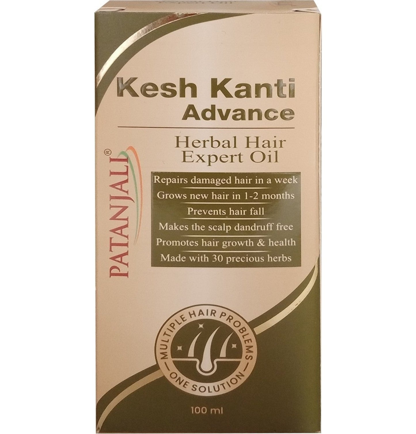 Patanjali Kesh Kanti Advanced Herbal Hair Expert Oil - Indyancart