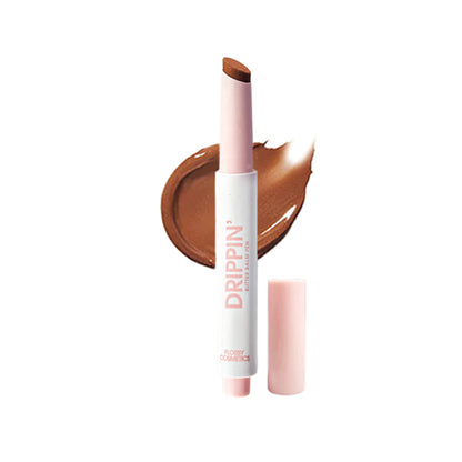 Flossy Cosmetics Tinted Lip Balm with Shea Butter & Jojoba Oil Brightens, Moisturizes Dry Lips - Mud