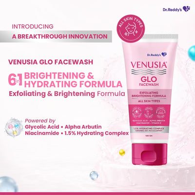Venusia Glo Facewash With Brightening Formula