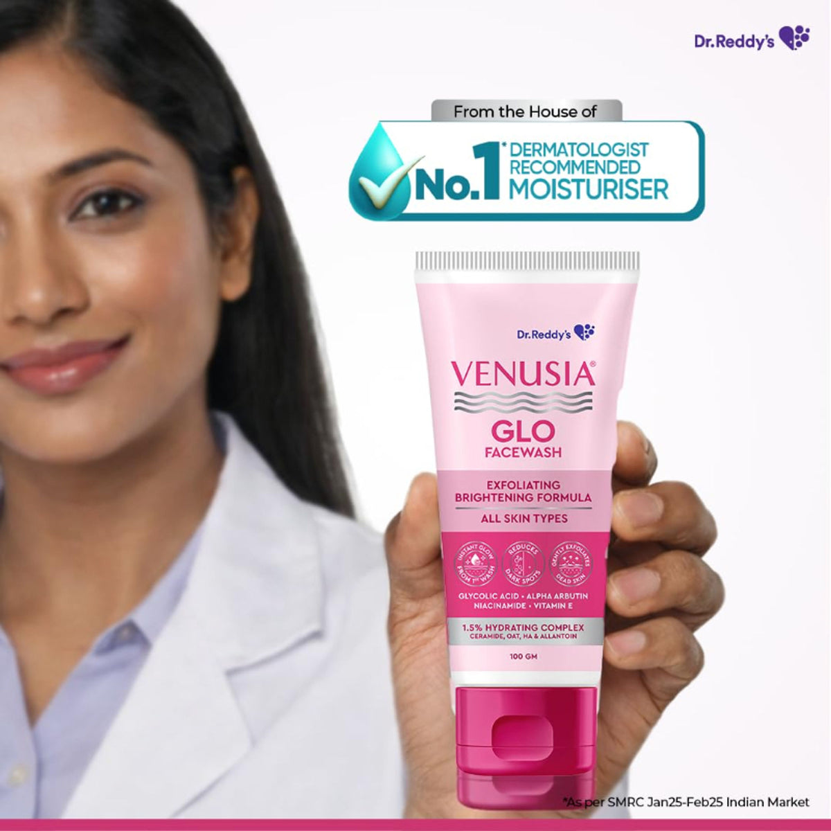 Venusia Glo Facewash With Brightening Formula