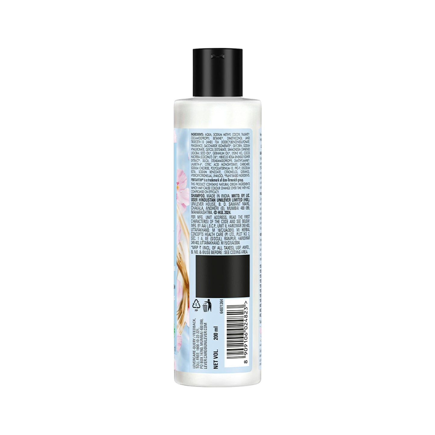 Love Beauty & Planet Jojoba Oil , Hibiscus & Pentavitin Hydrate & Nourish Shampoo