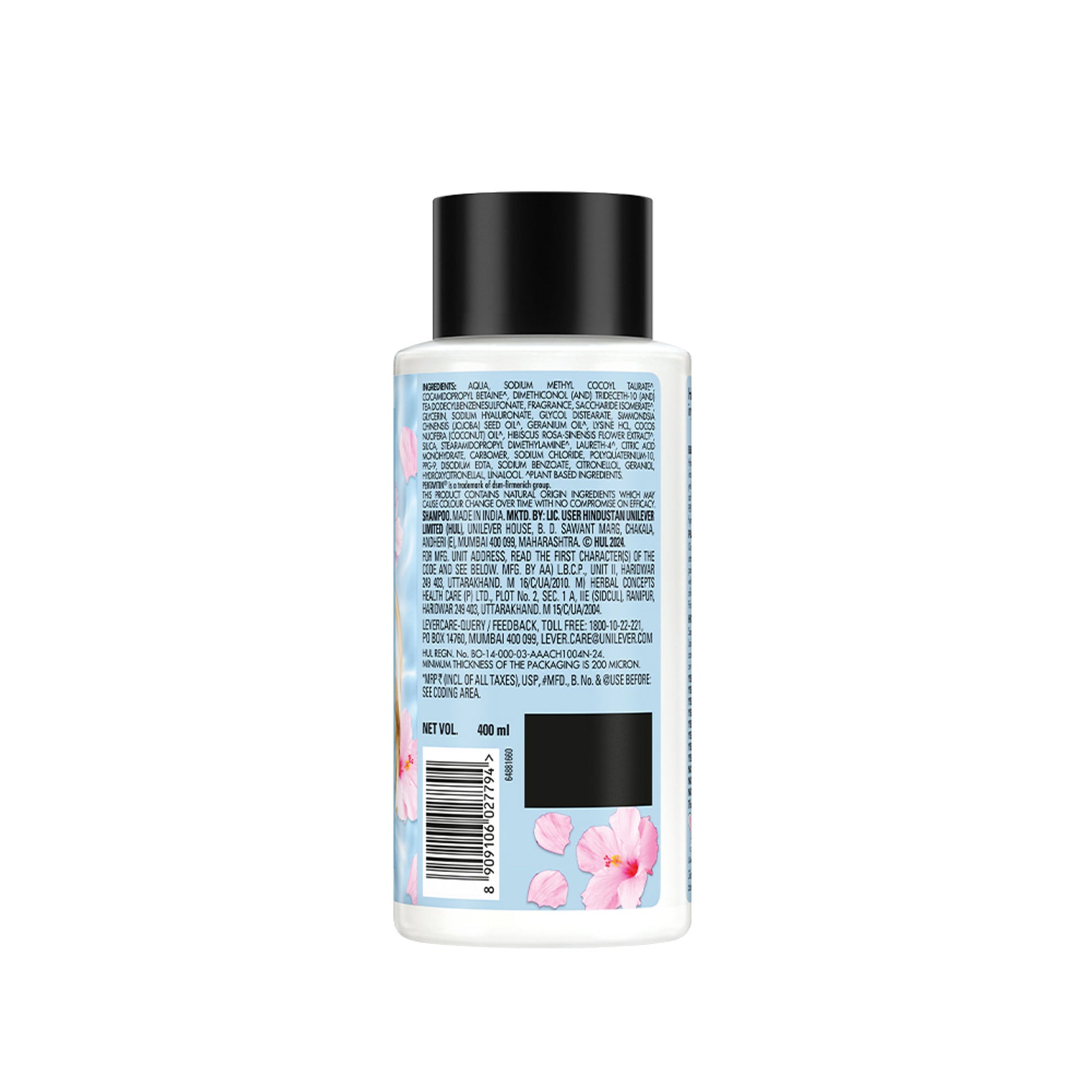 Love Beauty & Planet Jojoba Oil , Hibiscus & Pentavitin Hydrate & Nourish Shampoo