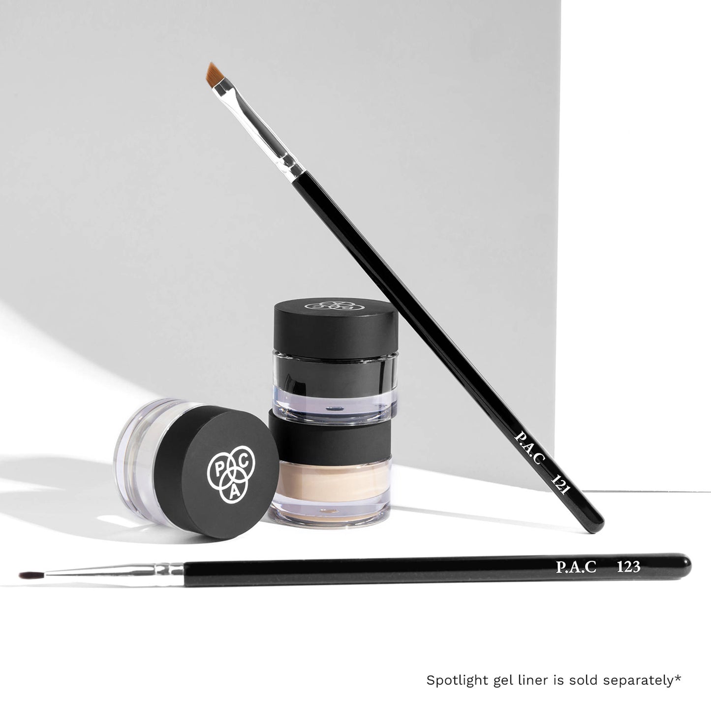 PAC Eyeliner Brush Combo - 121 & 123