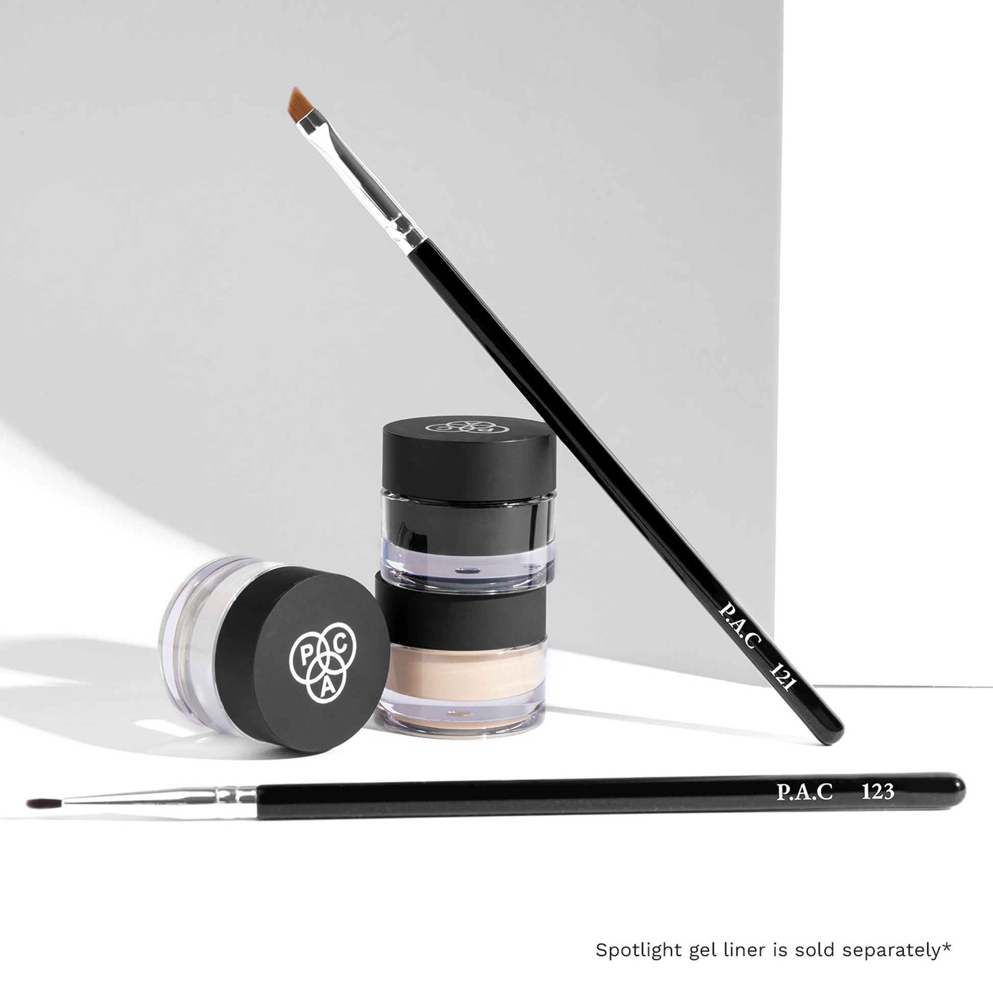 PAC Eyeliner Brush Combo - 121 & 123
