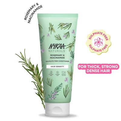 Nykaa Hair Rosemary & Niacinamide Hair Sulphate Free Conditioner For Healthy Hair Growth