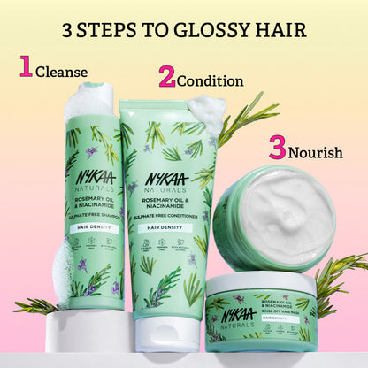 Nykaa Hair Rosemary & Niacinamide Hair Sulphate Free Conditioner For Healthy Hair Growth