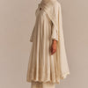 Dhiyona GF Women's Off-White Mul-Mul Anarkali Kurta Set