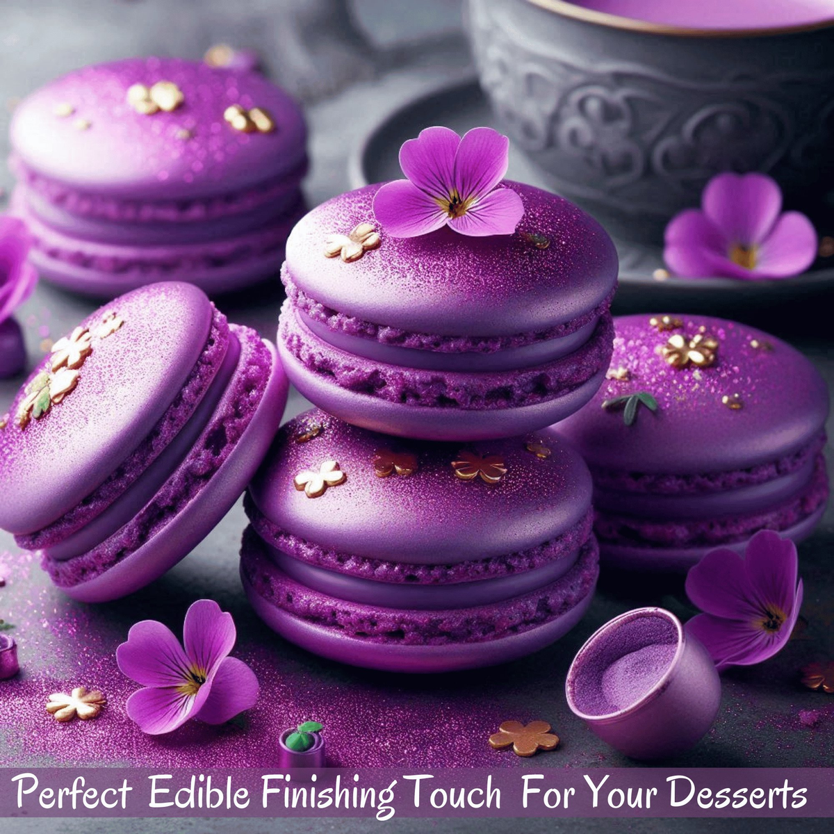 Confect Iris Purple | Edible Luster Dust