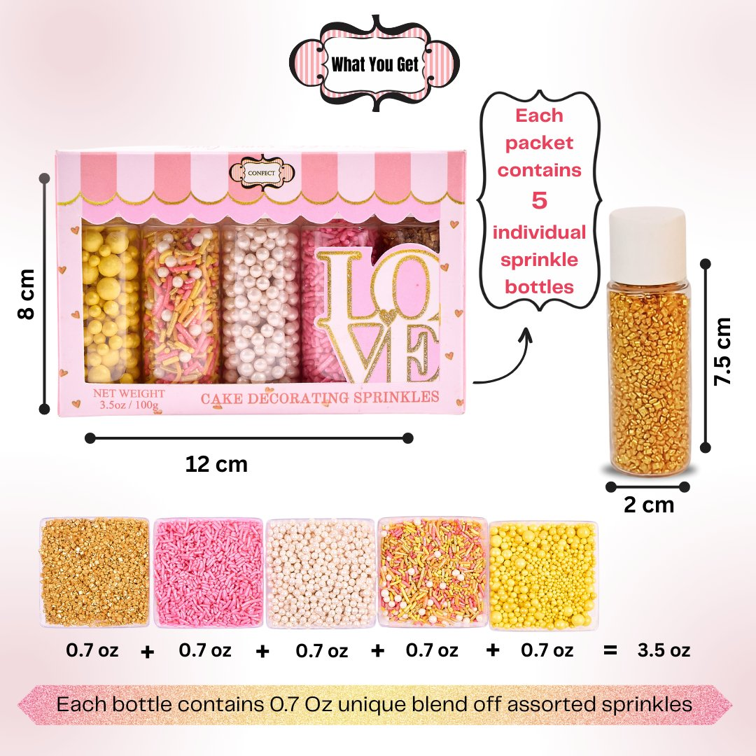 Confect Fusion Mashup Sprinkles FM Multipack 10
