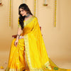 Dhiyona GR Women's Mastani 2 Yellow Zari Paithani Silk Saree