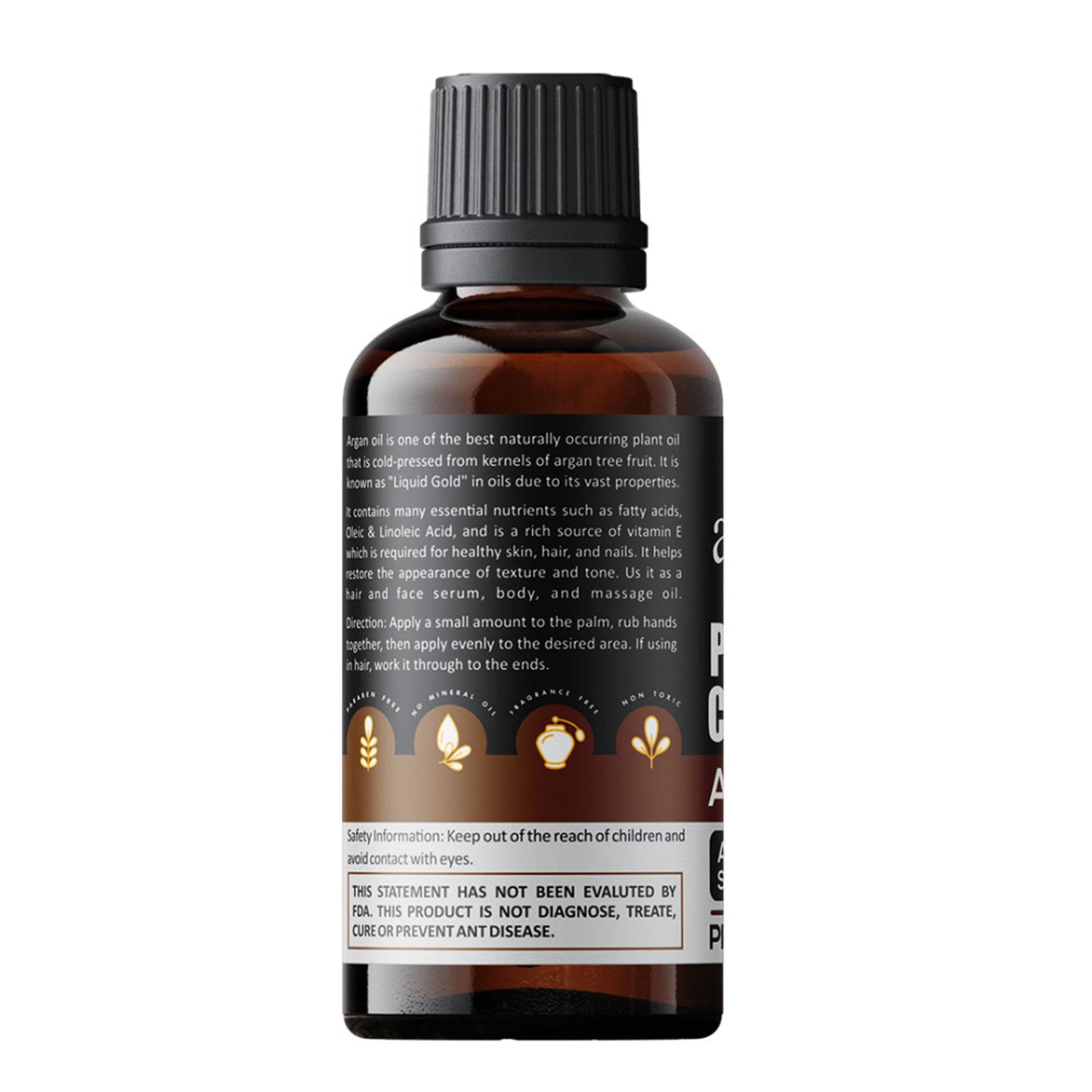 AromaMusk Organic Pure Carrier Argan Oil Protecting Argania Spinosa