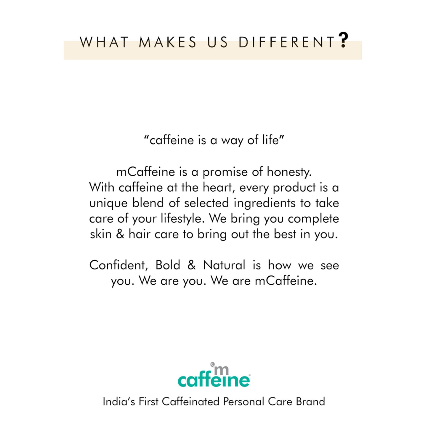 MCaffeine Latte Coffee Shampoo for Damage Repair with Coconut Milk & Keratin