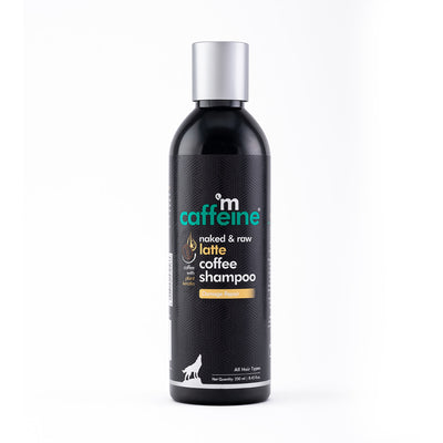 MCaffeine Latte Coffee Shampoo for Damage Repair with Coconut Milk & Keratin