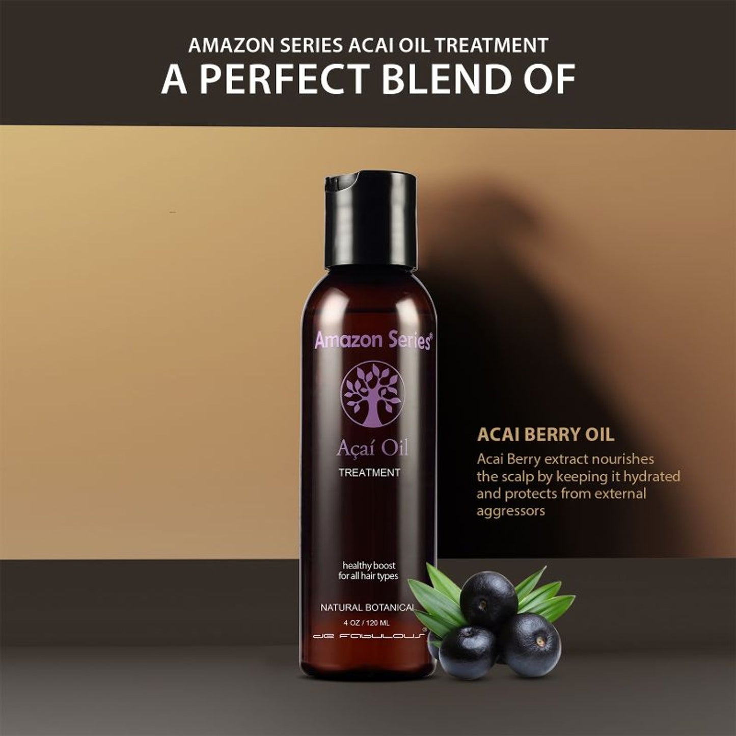 Amazon Series Acai Oil Treatment - All Hair Types