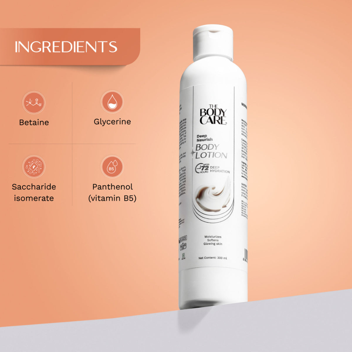 The Body Care Hand & Body Lotion With Almond Oil