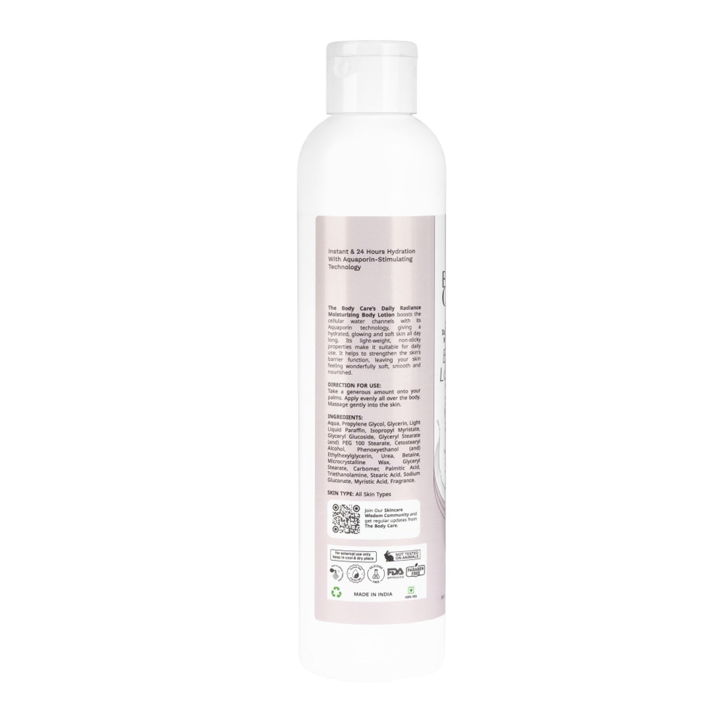 The Body Care Maximum Moisturizing Lotion