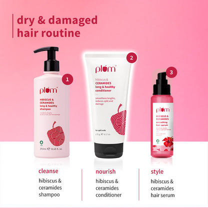 Plum Goodness Hibiscus & Ceramides Long & Healthy Conditioner