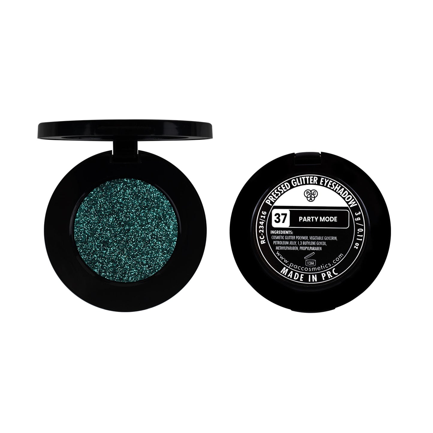 PAC Pressed Glitter Eyeshadow - 37 Party Mode