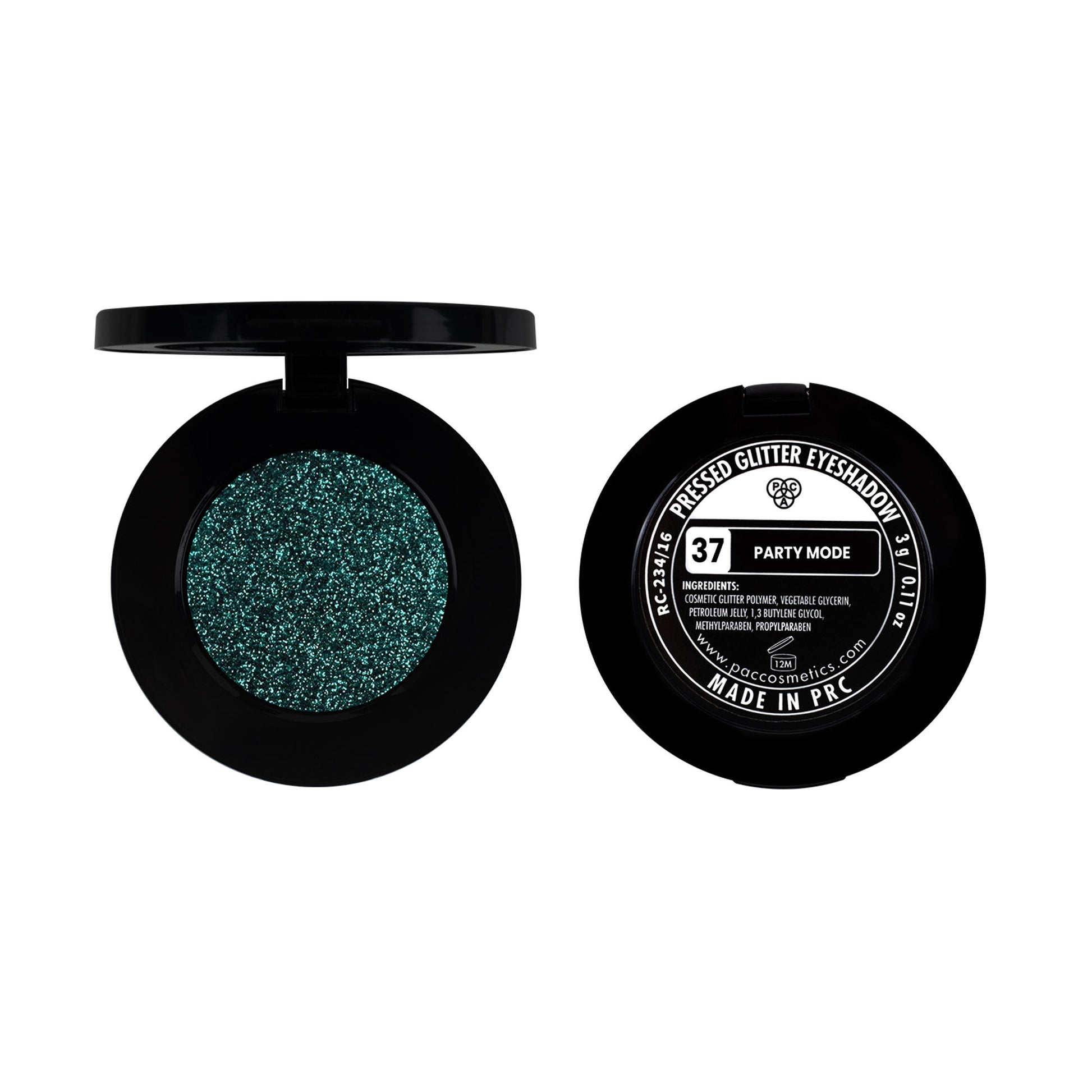 PAC Pressed Glitter Eyeshadow - 37 Party Mode