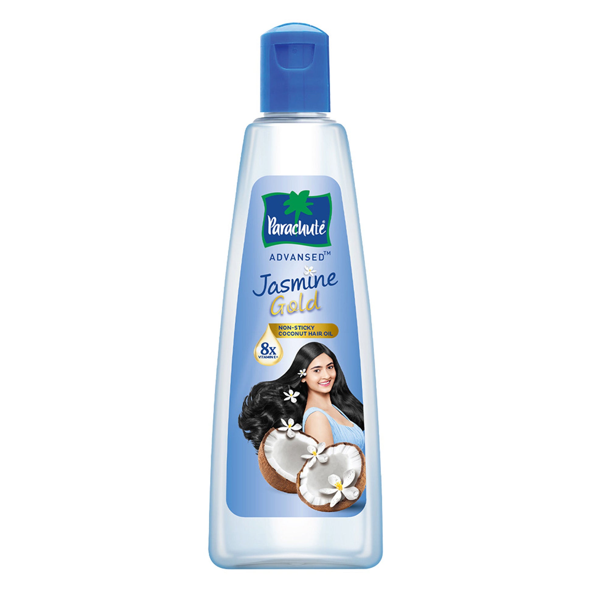 Parachute Advansed Jasmine Gold Coconut Hair Oil, Vitamin-E, Super Shiny Hair, Non-sticky