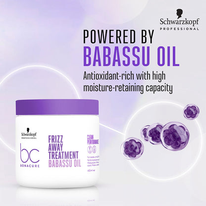 Schwarzkopf Professional Bonacure Frizz Away Treatment With Babassu Oil
