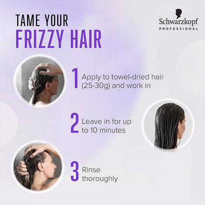 Schwarzkopf Professional Bonacure Frizz Away Treatment With Babassu Oil