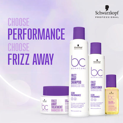 Schwarzkopf Professional Bonacure Frizz Away Treatment With Babassu Oil