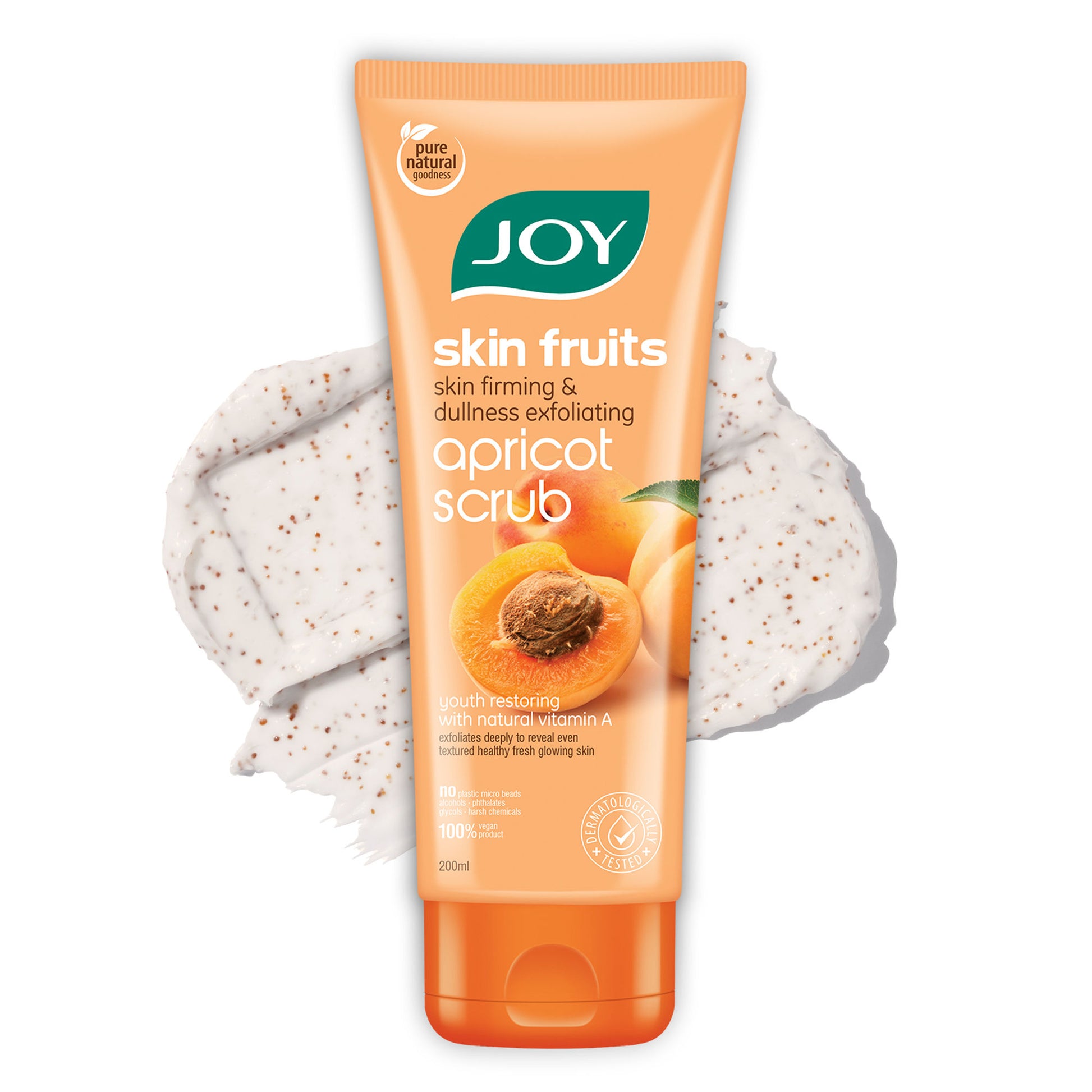Joy Apricot & Walnut Face & Body Scrub For Blackheads & Tan Removal