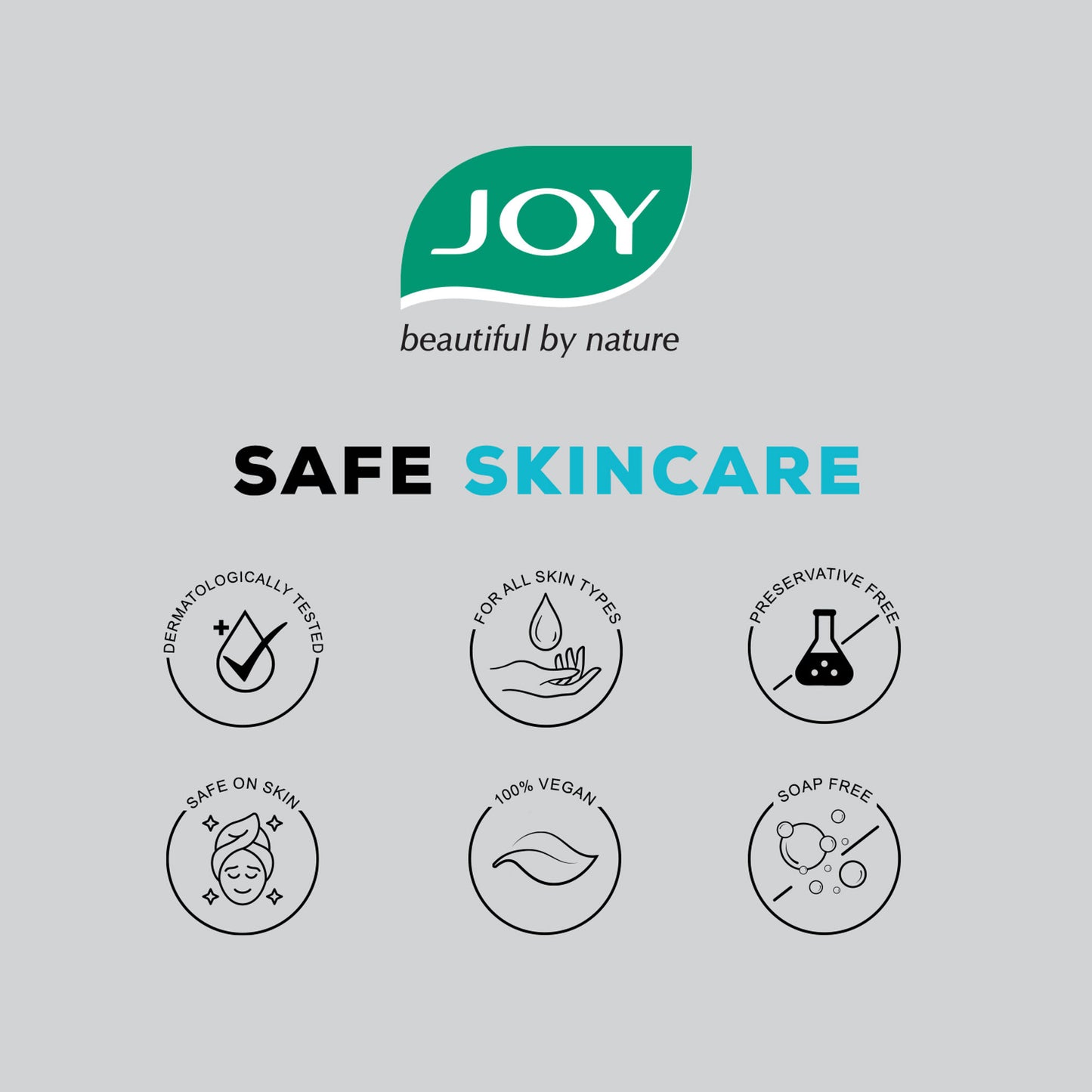 Joy Charcoal Face & Body Scrub with Tea Tree for Oil Control, Sebum Control & Deep Exfoliation