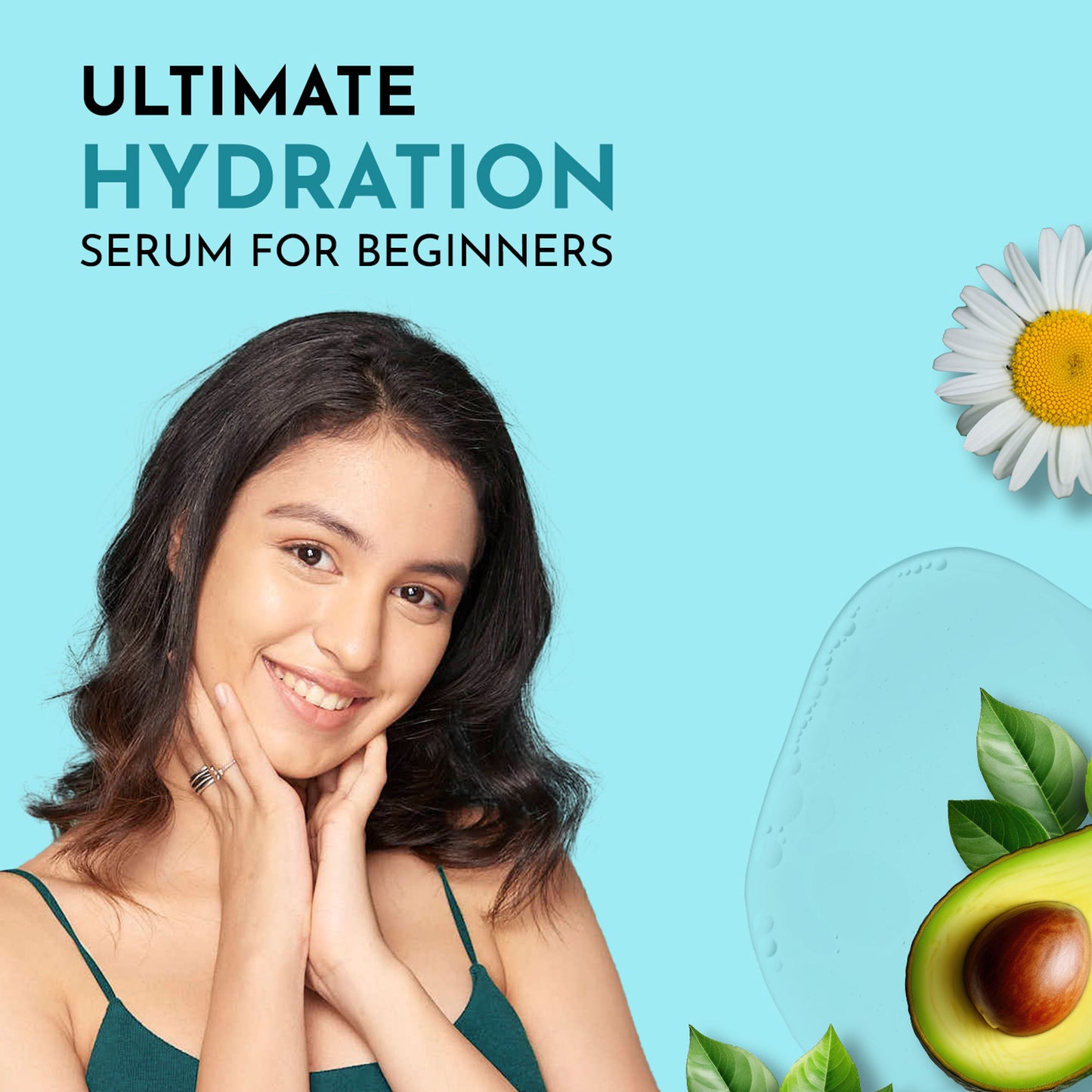 Joy Hydrating Hyaluronic Face Serum for Intensive Repair, Tighens Pores & Improves Skin Texture
