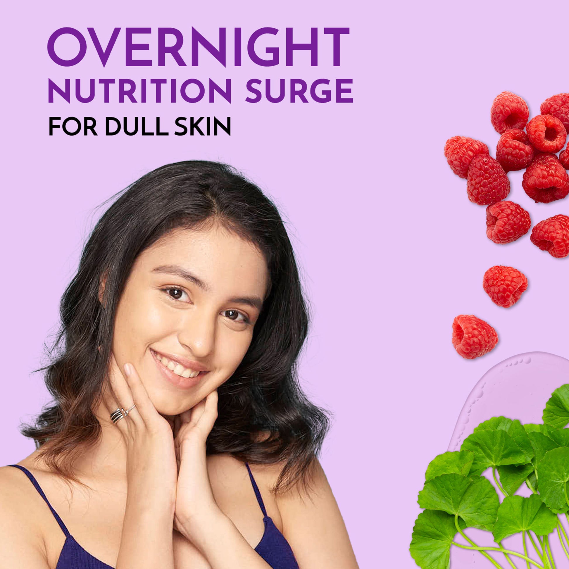 Joy Night Repair Face Serum with Collagen & Hyaluronic Acid - Restores Moisture Overnight