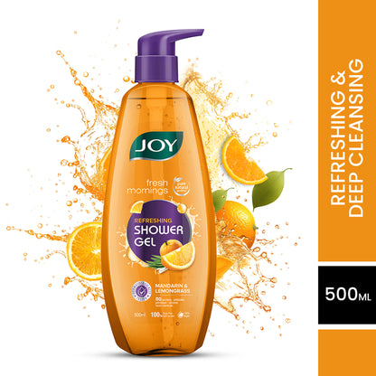 Joy Fresh Morning Refreshing Shower Gel Mandarin & Lemongrass