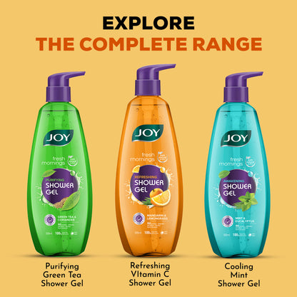 Joy Fresh Morning Refreshing Shower Gel Mandarin & Lemongrass