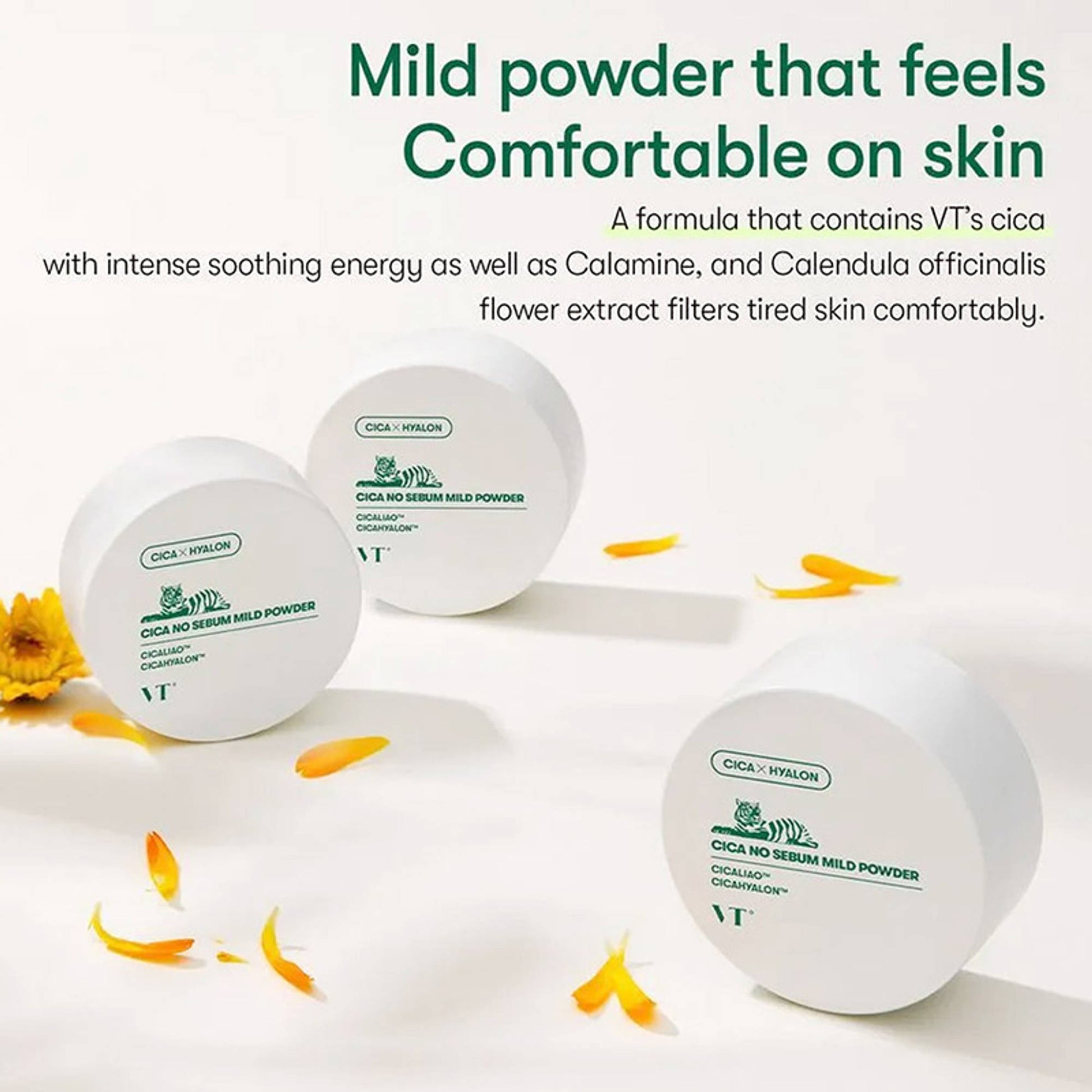 VT Cosmetics Cica No-Sebum Mild Powder