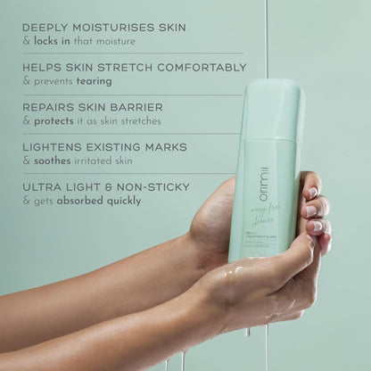 Orimii Belly Treatment Elixir - Body Oil For Stretch Marks; Fragrance Free, Pregnancy Safe