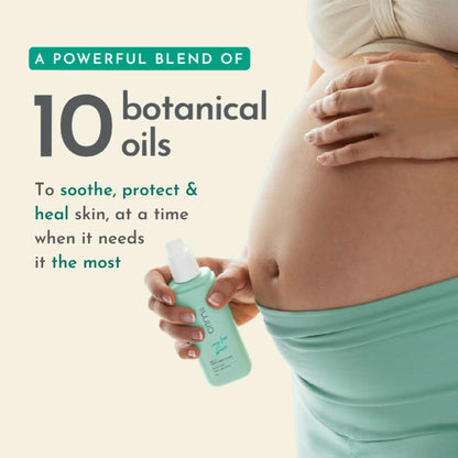 Orimii Belly Treatment Elixir - Body Oil For Stretch Marks; Fragrance Free, Pregnancy Safe