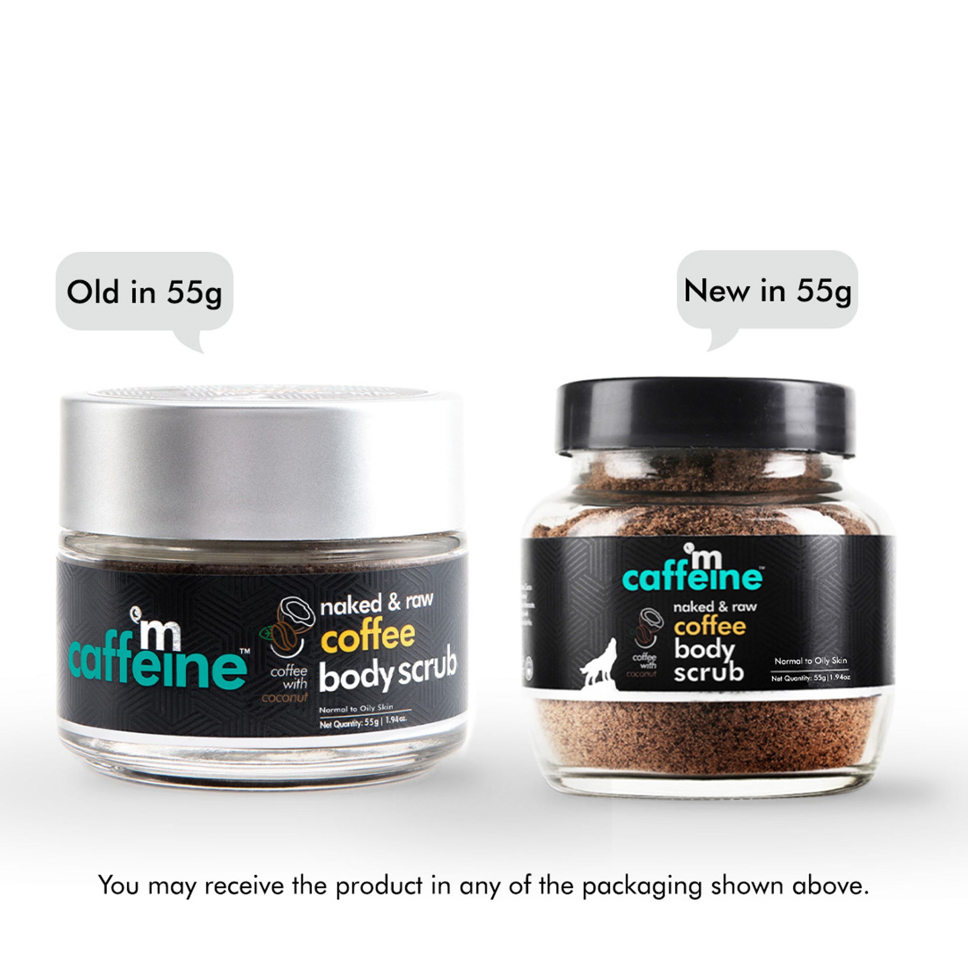 MCaffeine Exfoliating Coffee Body Scrub For Tan Removal & Soft-Smooth Skin - 100% Natural & Vegan