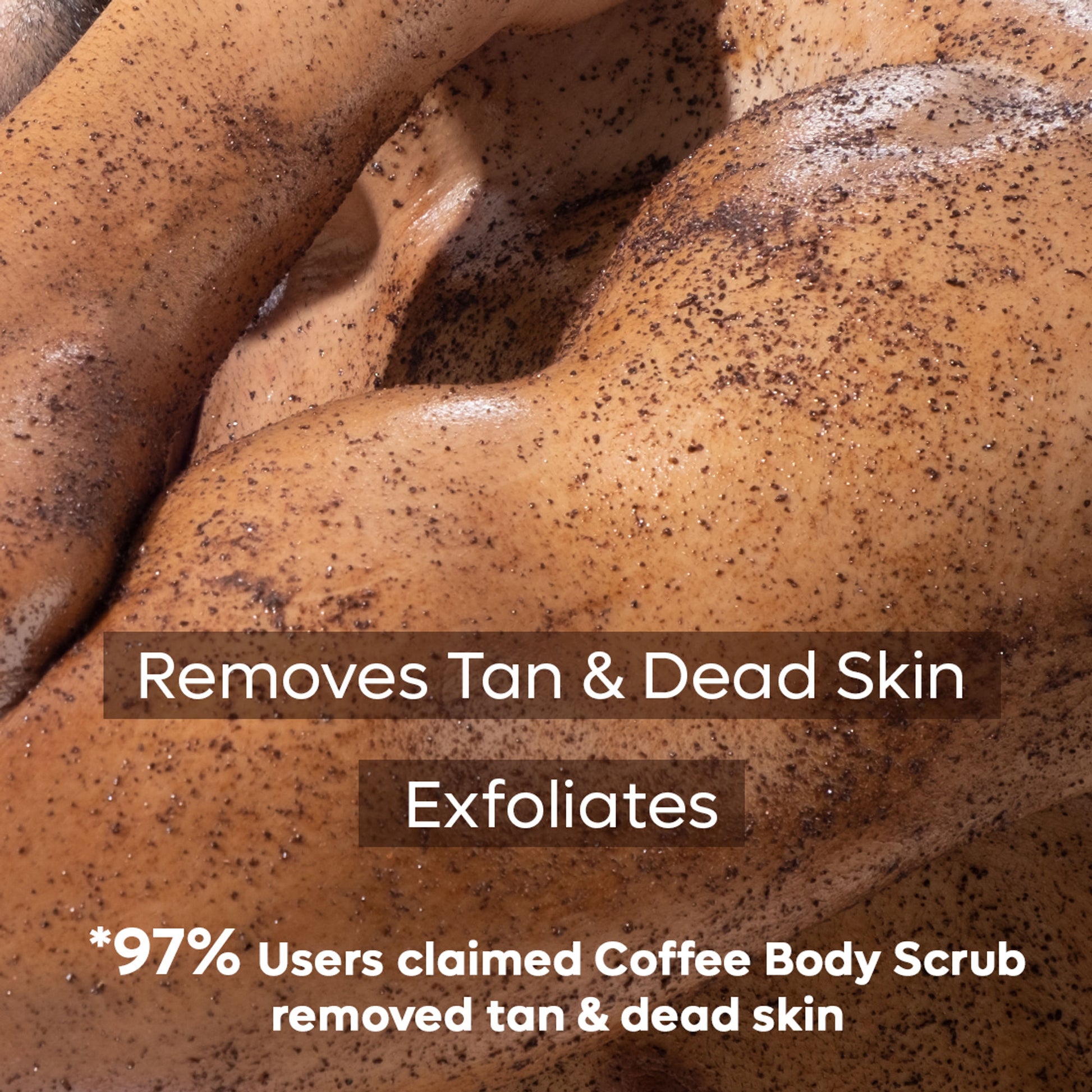 MCaffeine Exfoliating Coffee Body Scrub For Tan Removal & Soft-Smooth Skin - 100% Natural & Vegan
