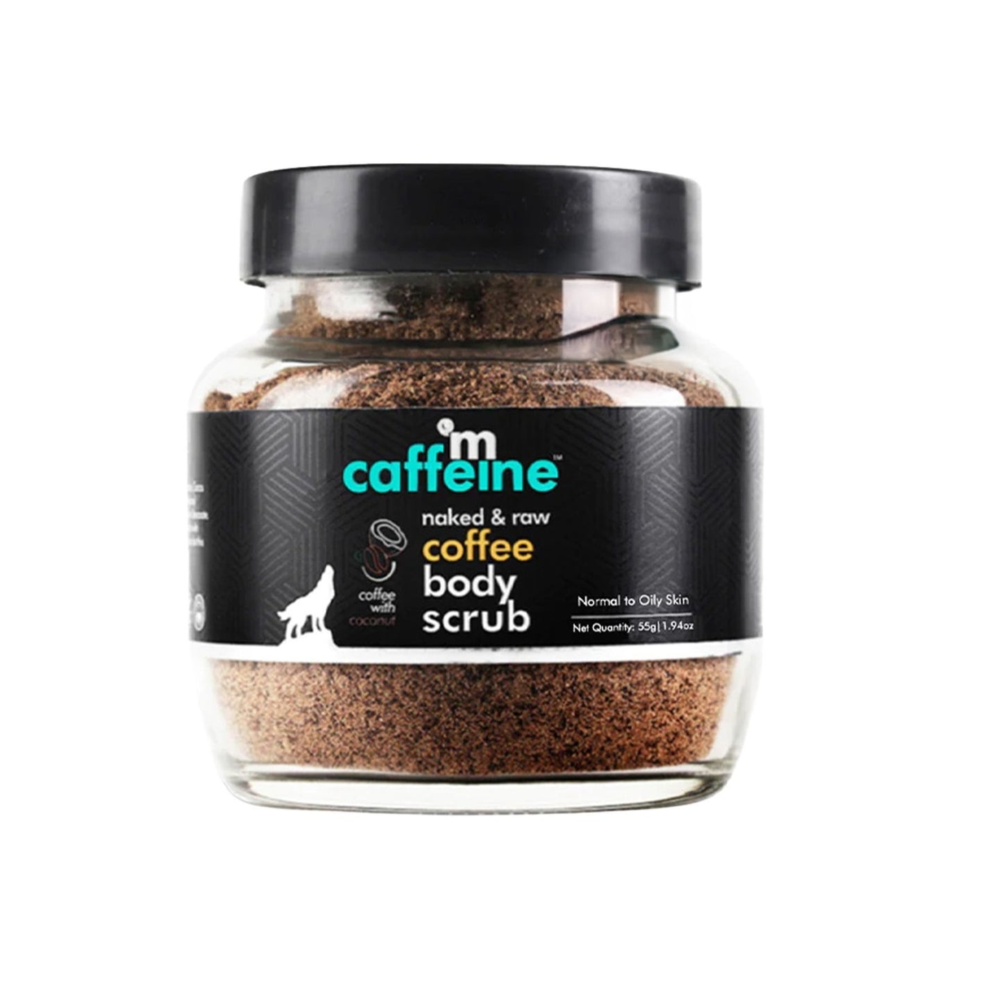 MCaffeine Exfoliating Coffee Body Scrub For Tan Removal & Soft-Smooth Skin - 100% Natural & Vegan