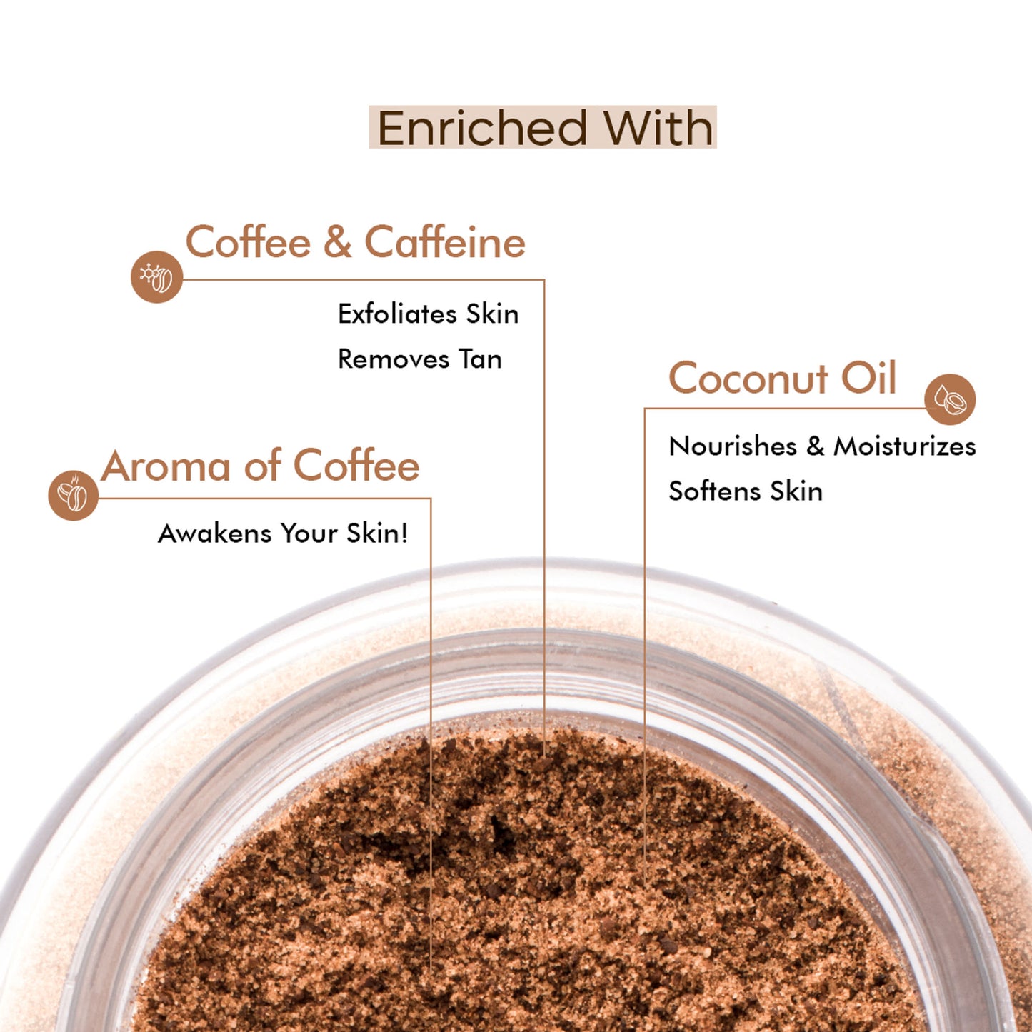MCaffeine Exfoliating Coffee Body Scrub For Tan Removal Normal To Oily Skin